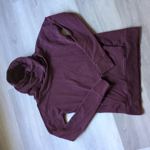 lululemon athletica Women's Plum Cowl Neck Sweatshirt - Picture 2 of 8